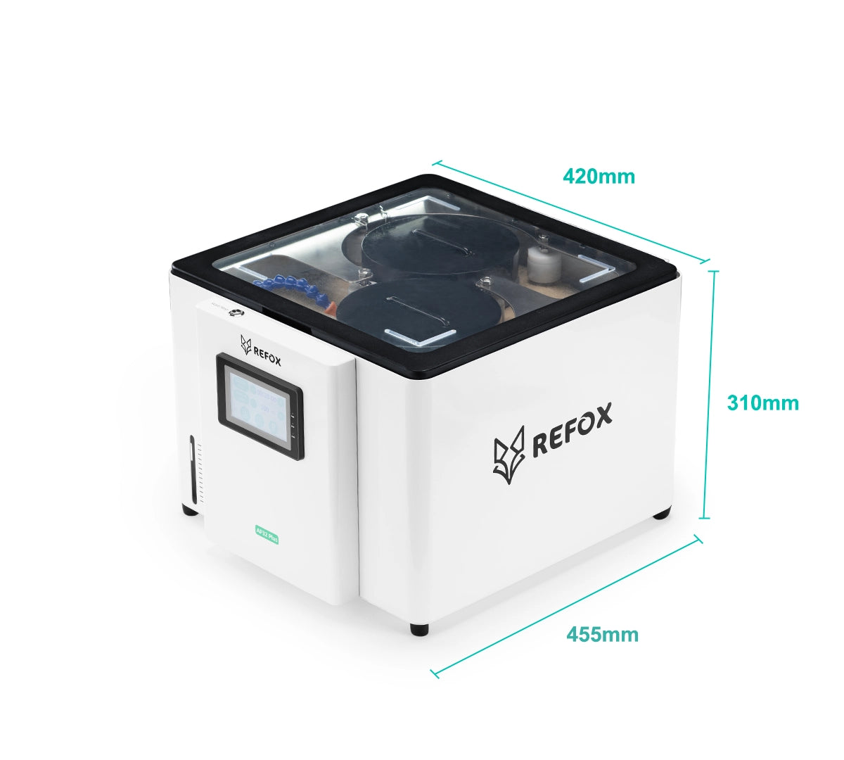 showcasing ap32 plus refox polishing machine dimension