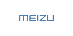 MEIZU logo on a white background