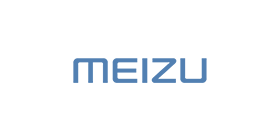MEIZU logo on a white background