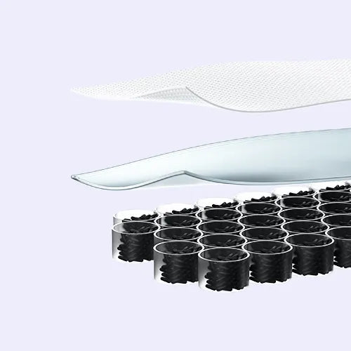 close up showcasing refox rm26 carbon filter interface