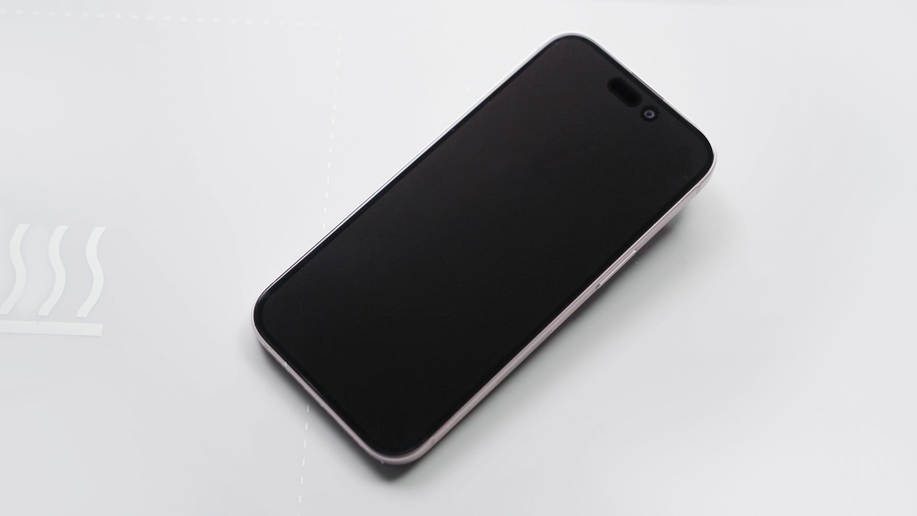 iphone on a white background