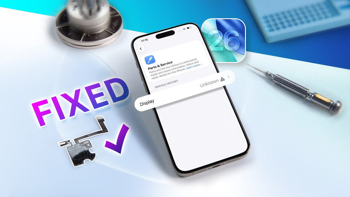 How to Fix iPhone “Unknown Part” Screen Message on iOS 26.1 (Guarantee ...