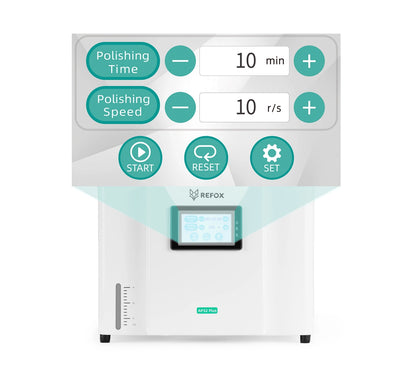 showcasing ap32 plus refox polishing machine digital display