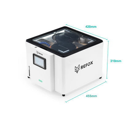 showcasing ap32 plus refox polishing machine dimension