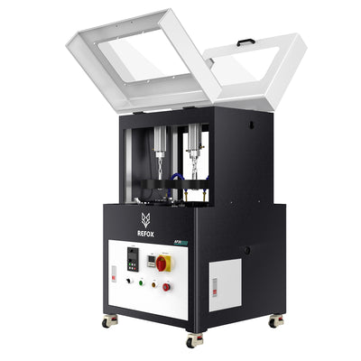 ap38 grinding and polishing machine with 'REFOX' branding on a white background