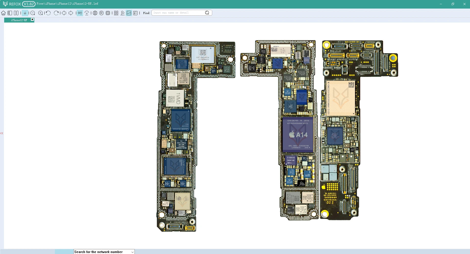 showcasing refox bitmap components distribution interface