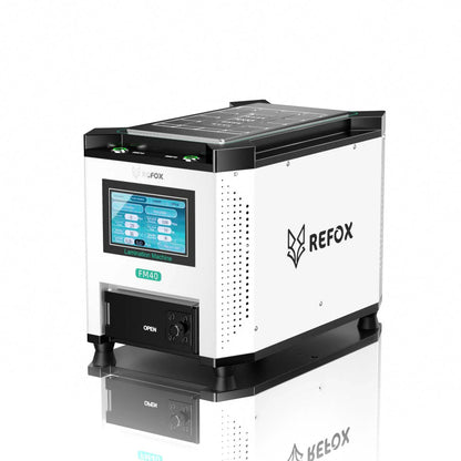 fm40 lamination machine with REFOX branding on a white background