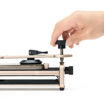 Handmatige afstelling van een Refox RS51 telefoonopener en klembevestiging