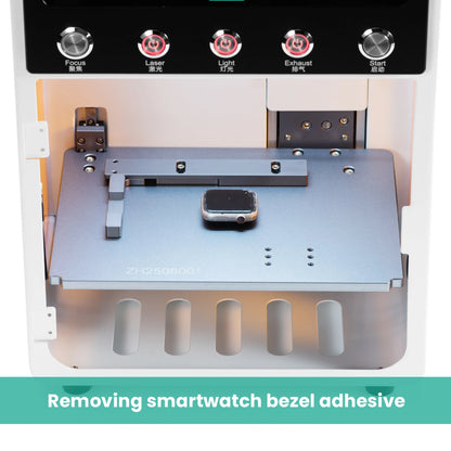 Removing smartwatch smartwatch bezel adhesive