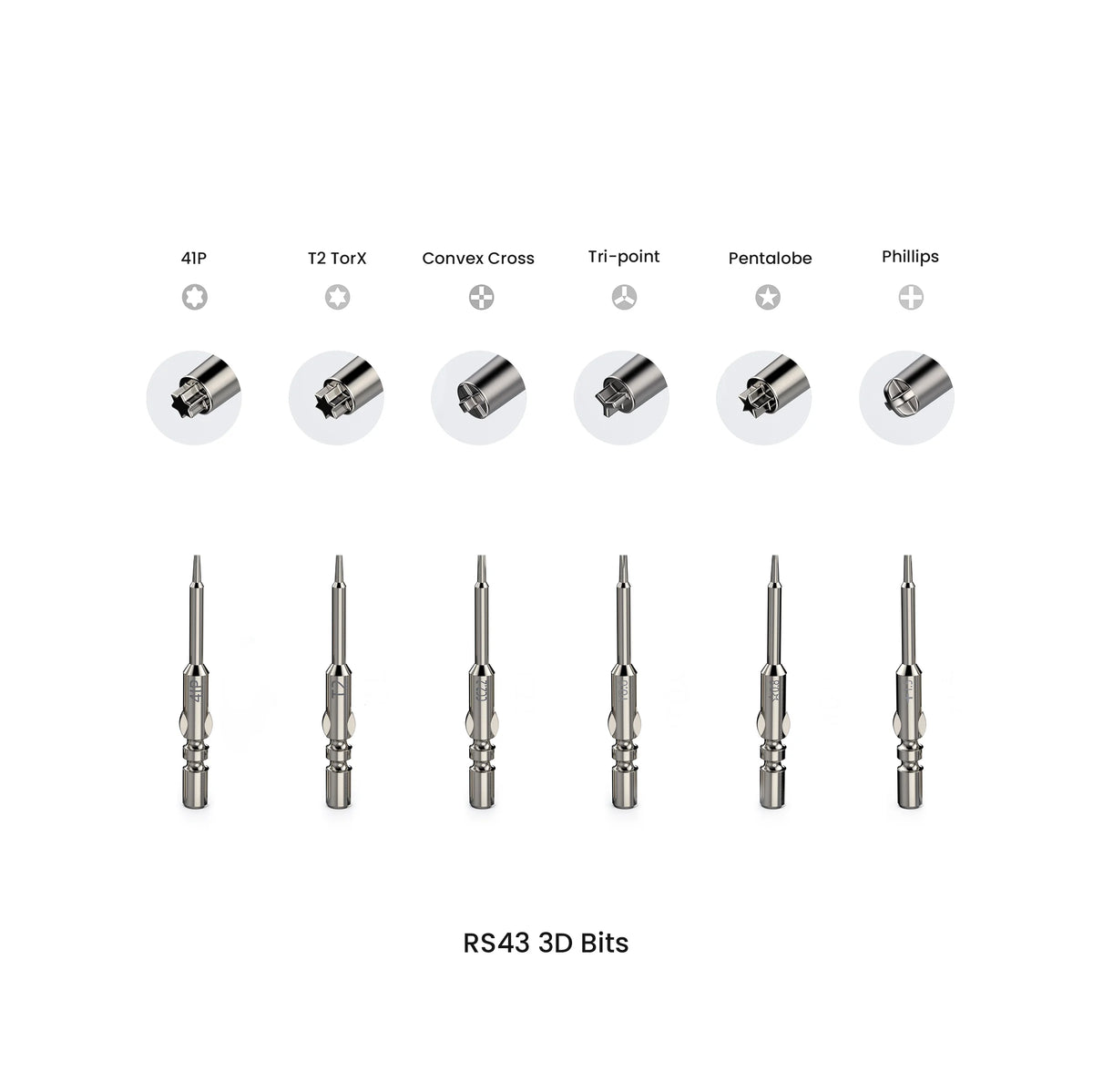 REFOX RS43 3D Precision Screwdriver Set