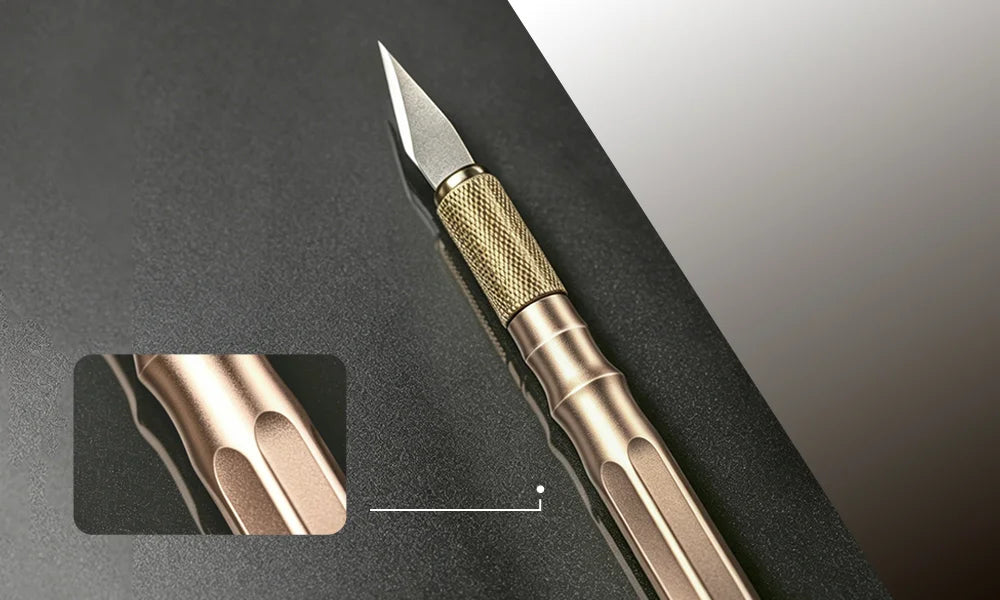rs75 blade kit with detailed handle on a dark surface